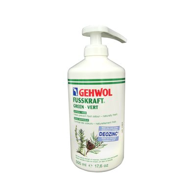 GEHWOL FUSSKRAFT GREEN 500 ML (Pump Included)