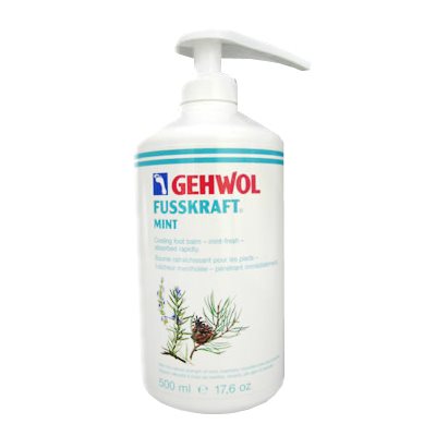 GEHWOL FUSSKRAFT MENTHE 500 ML (Pompe Incluse)