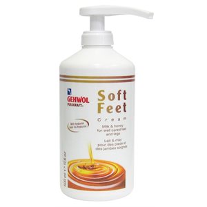 Gehwol Fusskraft Soft Feet Creme Miel & Lait 500 ml