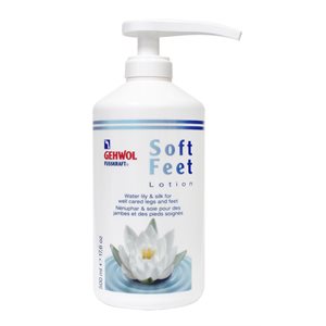 GEHWOL Fusskraft Soft Feet Lotion 500 ml avec pompe +