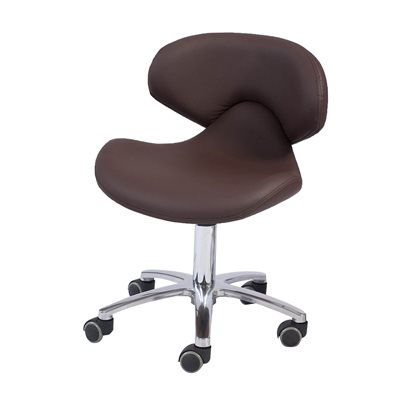 Continuum Tabouret Brun Chocolat Regulier (Pedicure Seulement)+