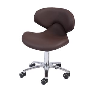 Continuum Tabouret Brun Chocolat Regulier (Pedicure Seulement)+