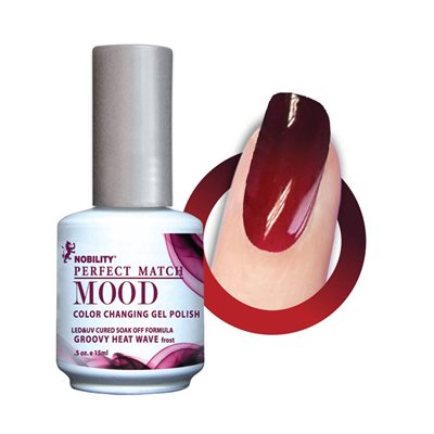 Le Chat Mood Color 01 Groovy Heat Wave (F) 15 ml Vernis Gel UV