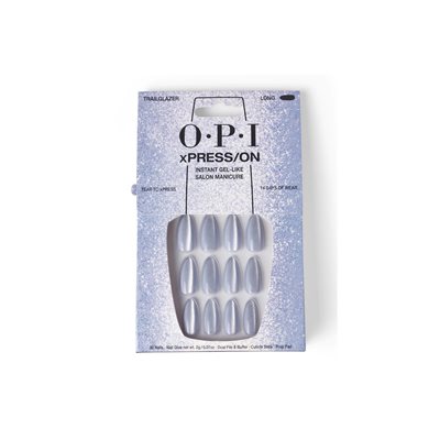 OPI Xpress ON Ongles Artificiels Trailglazer Longue Coffin