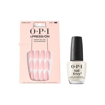 OPI Xpress ON Artificial Nails Bubble Bath Long Coffin