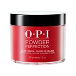 OPI Powder Perfection Big Apple Red 1.5 oz (Rouge Pompier) -