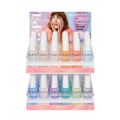 OPI GEL DISPLAY 36  PCS Stock-In-Box ( Dreaming) -