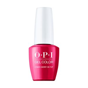 OPI Gel Color Cyber Cherry on Top 15ml (Metallic Mega Mix)