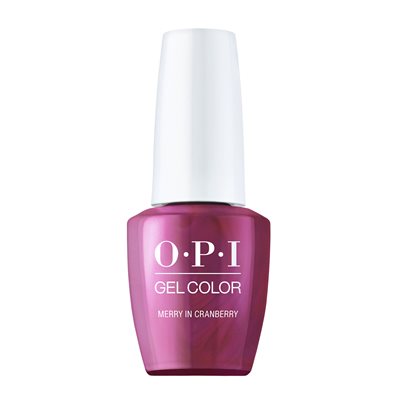 OPI Gel Color Merry in Cranberry (Shine Bright) -