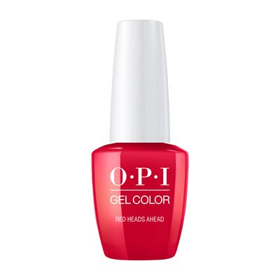 OPI Gel Color Red Heads Ahead 15ml Scotland +