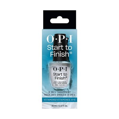 OPI Nail Lacquer Vernis START TO FINISH 15ML Traitement 3 en 1