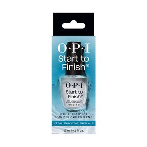 OPI Nail Lacquer Vernis START TO FINISH 15ML Traitement 3 en 1