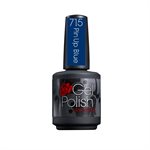 Rose Bella Gel Polish #715 PIN UP BLUE 0.5 OZ +