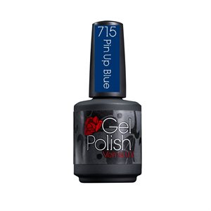 Rose Bella Gel Polish #715 PIN UP BLUE 0.5 OZ +