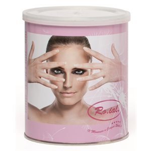 Ro.ial Creamy Pink Titanium Rosa Warm Wax 800 ml