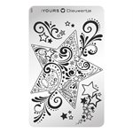 YOURS Loves Dee WINTERFUL Stamping Plate +