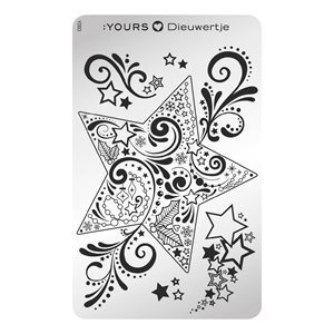 YOURS Loves Dee WINTERFUL Stamping Plate +