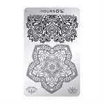 YOURS Loves Fee MINDFUL MANDALA Stamping Plate -