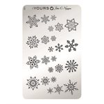 YOURS Loves John WINTER KNITS Stamping Plate +