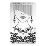 YOURS Loves Marian MANNEQUIN Stamping Plate -