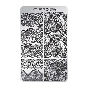 YOURS Loves Sascha MIXTURE ME Stamping Plate +