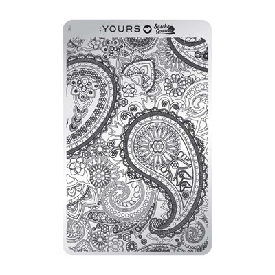 YOURS Loves Sascha PAISLEY HEAVEN Plaquette -