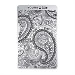 YOURS Loves Sascha PAISLEY HEAVEN Stamping Plate -