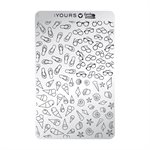 YOURS Loves Sascha SUMMER SALE Stamping Plate -