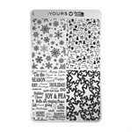 YOURS Loves Sascha DECORATIONS Stamping Plate +