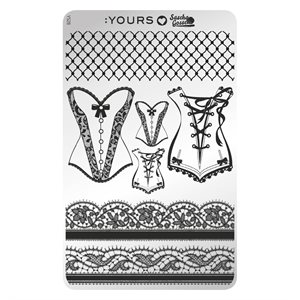 YOURS Loves Sascha SASCHA ROUGE Stamping Plate -