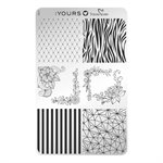 YOURS Loves Tracy Lee DESIGN MEDLEY Stamping Plate +