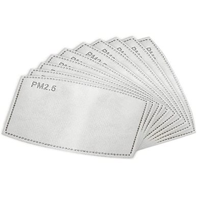 Filtre de remplacement pour masque PM 2.5 (10 unitees) -