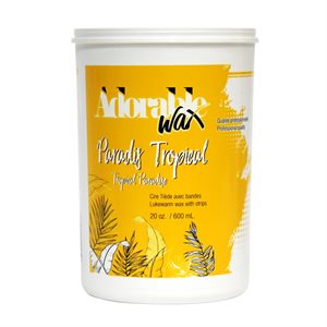 Adorable Cire Tiede Paradis Tropical 600ml