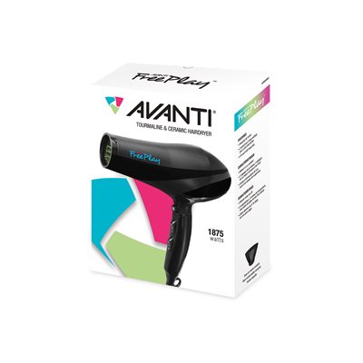 Avanti FreePlay tourmaline & ceramice hairdryer -