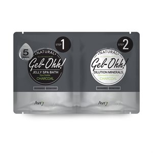 AVRY Gel-Ohh Jelly Spa Pedi Bath Charbon -