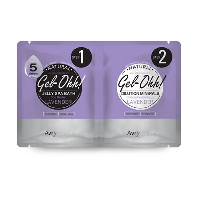 AVRY Gel-Ohh Jelly Spa Pedi Bath - Lavande