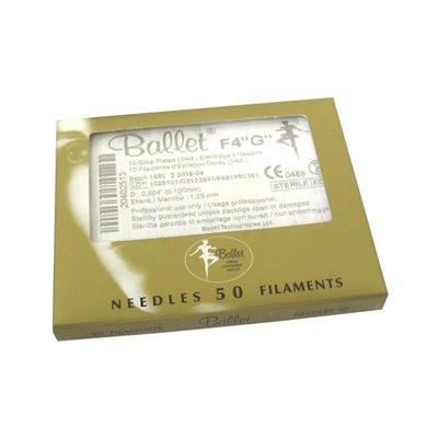 Gold Ballet Needle F4 (50) 1 Piece