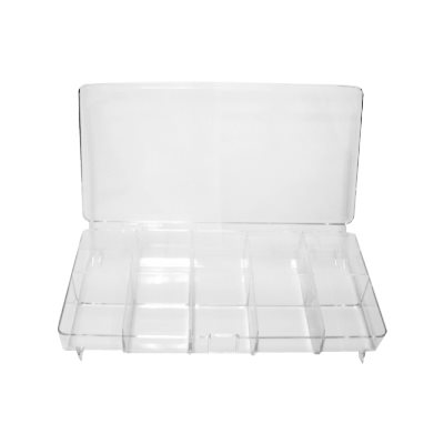 EMPTY PLASTIC NAIL BOX -