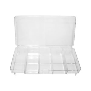 EMPTY PLASTIC NAIL BOX -