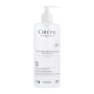 Cirepil Huile pre & post Epilation Peaux Sensibles 500 ml -