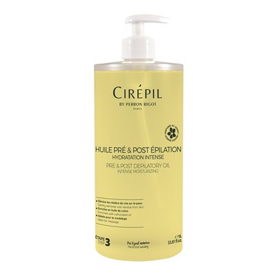 Cirepil Huile Pre & Post Epilation au Jasmin 1 litre