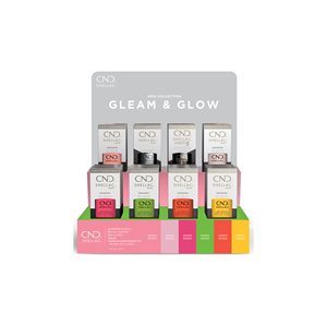 CND SHELLAC POP DISPLAY (Gleam & Glow) -