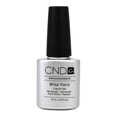 CND BRISA PAINT PURE WHITE OPAQUE .43 oz (12ml) +