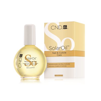 CND SOLAROIL 2.3oz (68 mL) Au pinceau et avec Compte-Goute