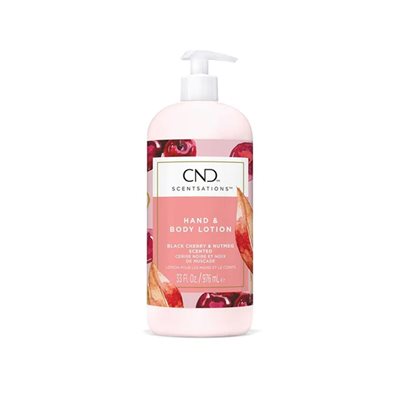 CND Scentsations Black Cherry & Nutmeg Lotion 33 oz