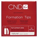 CND Formation Tips Natural #1 50pk