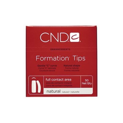 CND Formation Tips Natural #2 50pk -