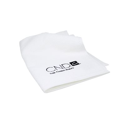 CND Serviette Blanche pour Mains 100% Coton -