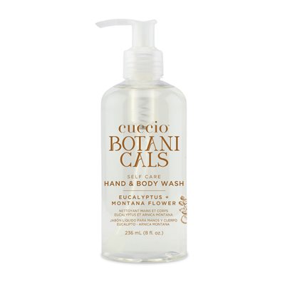 Cuccio Botanique nettoyant pour les mains et le corps (EUCALYPTUS+FLEUR DE MONTANA) 236ml