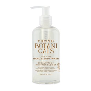 Cuccio Botanique nettoyant pour les mains et le corps (EUCALYPTUS+FLEUR DE MONTANA) 236ml